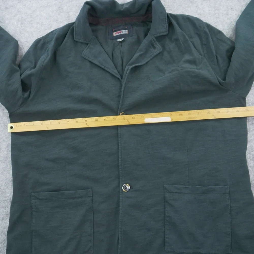 32 Bar Blues Jacket Mens 2XL XXL Nlack Lined Sports Coat